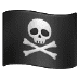 🏴‍☠️ pirate flag display on Samsung